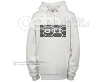 3A5084051B 54W Hooded sweatshirt, M, unisex, White, GTI Collection