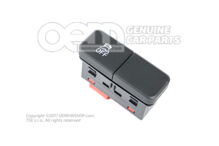 Tlačidlo na deaktiváciu - funkcia núdzovej brzdy saténová čierna (1)