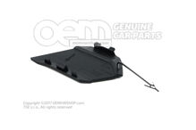 Kryt na ťažné oko Satin black 8B3807241  9B9 (1)