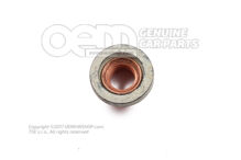 Šesťhranná matica s nákružkom samosvorná M8 (1)