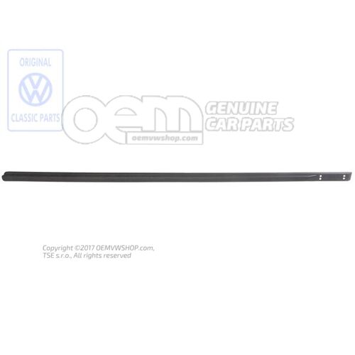 Ochranný pásik na dvere grafit