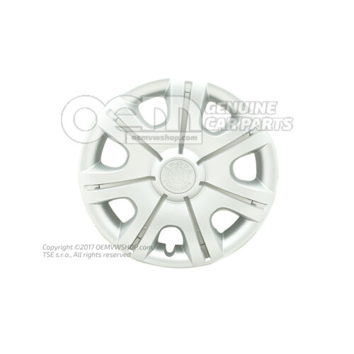 Ozdobné krúžky kolies čierna / svetlý chróm