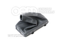 Ozdobná páka radiacej páky (koža) soul (čierna)