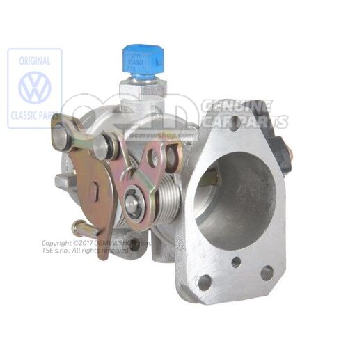 Adaptér škrtiacej klapky