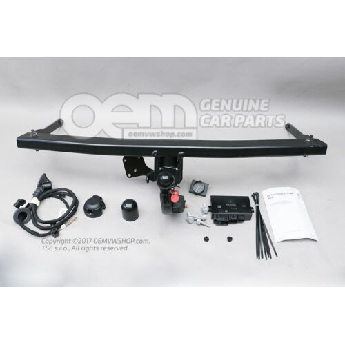 Odnímateľné ťažné zariadenie pre Octaviu IV s elektrickou inštaláciou