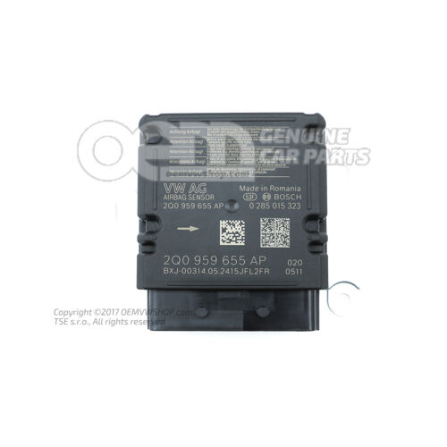 Riadiaca jednotka pre airbag 2Q0959655AP