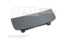 Inšpekčný kryt titánový čierny