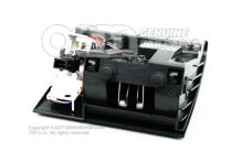 Saténový čierny popolník Audi A3 Sedan / Sportback 8L (2)