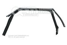 Vodiaca lišta okien Čierna 5FF839432B 5AP