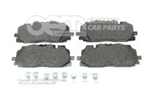 1 súpr. brzd. obložení pre kotúčovú brzdu (2)