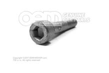 Skrutka s vnútornou hlavou s vnútorným šesťhranom M10X65