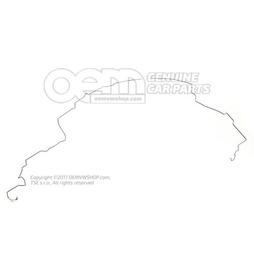 Brzdové potrub. hydraul. syst. k brzdovej hadici 4M0614725M