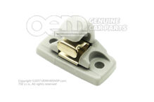 Držiak slnečnej clony tmavá perleťová (svetlošedá)