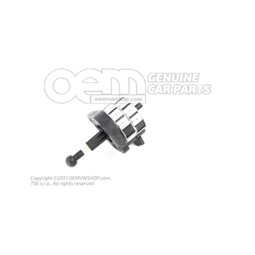 Servomotor sklonu svetlometov
