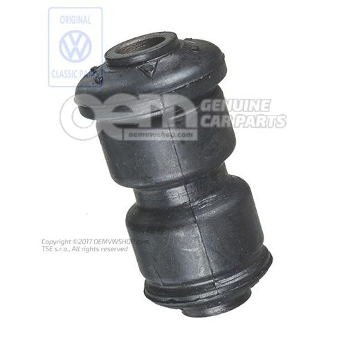 Gumokovové ložisko s excentrickým puzdrom