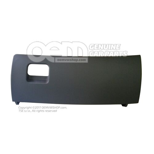 Veko priehradky na rukavice vonkajšia časť duša (čierna)