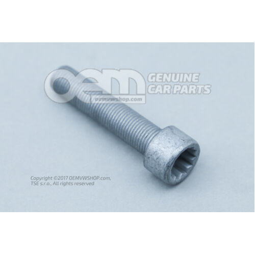 Skrutka s vnútornou hlavou s vnútornou viacbodovou hlavou M10X1X45.0