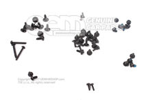 1 súprava upevňova. skrutiek