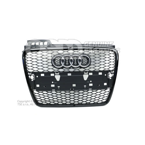 Maska chladiča čierna