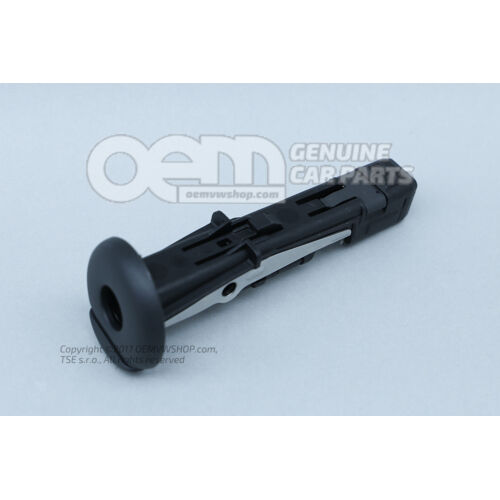 Vodítko s tlačidlom pre nastaviteľnú opierku hlavy titánová čierna