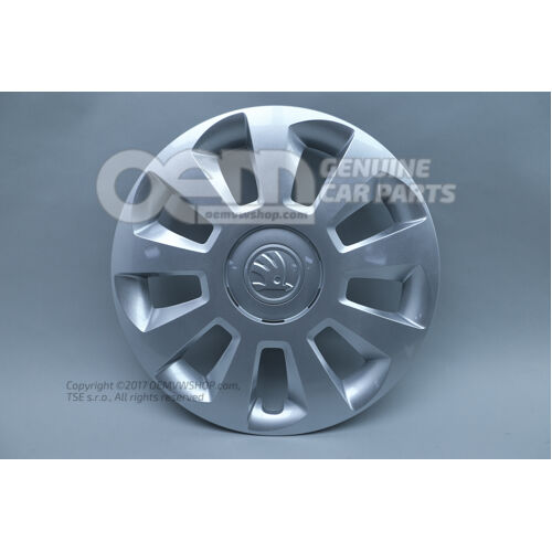 Ozdobné kryty kolies lesklý chróm Škoda Citigo 1S