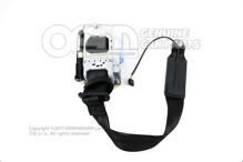 Trojbodový automatický bezpečnostný pás s napínačom pásu Čierny 8S7857706Q V04 (1)