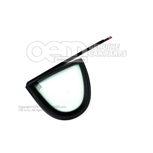 Bočné okno (pevné) aztécka žltá / bridlica