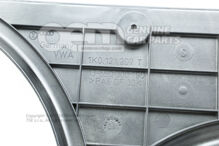 Dvojitý krúžok ventilátora saténovo čierna (1)