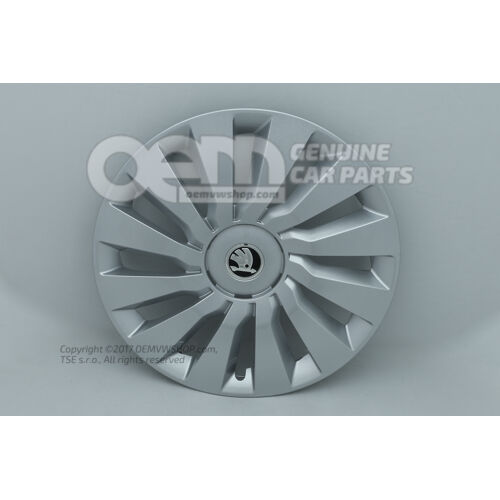 Ozdobné krúžky kolies lesklý chróm