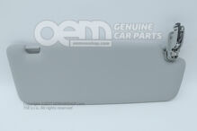 Slnečná clona so zrkadlom a krytom mesiac strieborná (2)