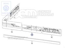 Ozdobný pás pre bočný diel