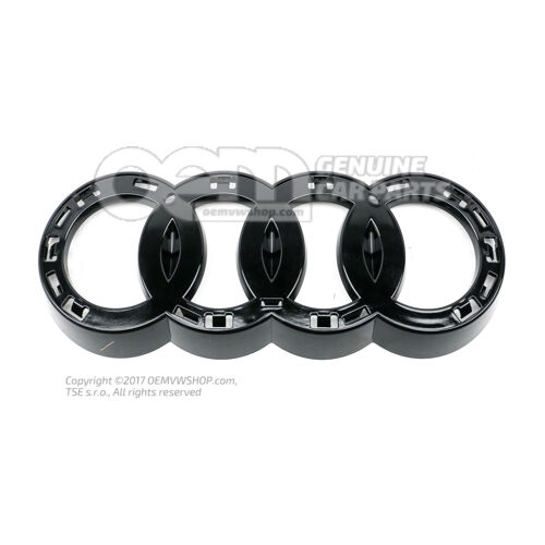 Adaptér čierny lesklý Audi RS6 / RS6 plus / Avant Quattro 4G