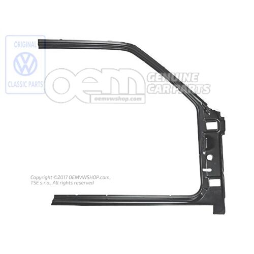 Čiastočný diel - stĺpik A s podbehom