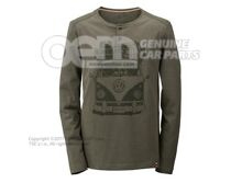 7E9084132E WN3 Long-sleeve shirt, XXL, men’s, dark olive, Heritage Collection