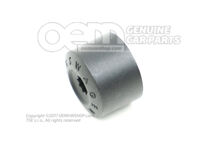 Skrutka s krytom - koleso saténová čierna (1)