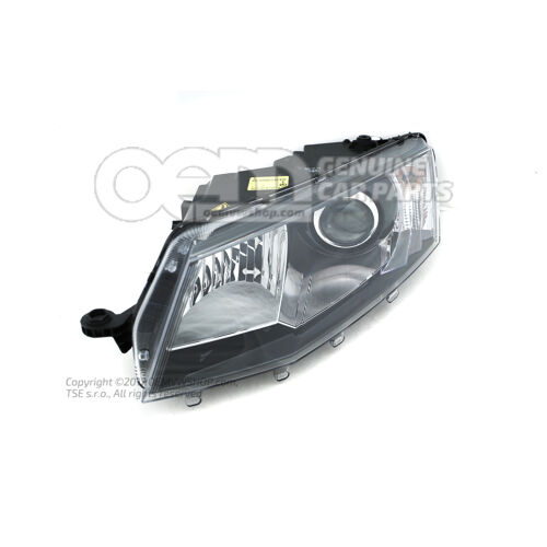 Dvojitý halogénový svetlomet pre plynovú výbojku