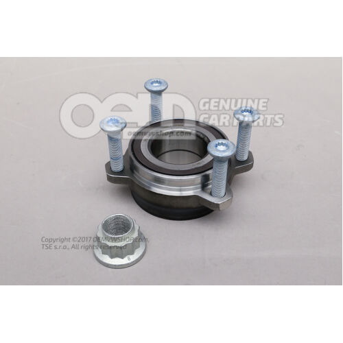 Ložisko kolesa s montážnymi dielmi