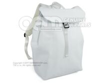 11A087329 Rucksack, White, recycled polyurethane, ID. Collection