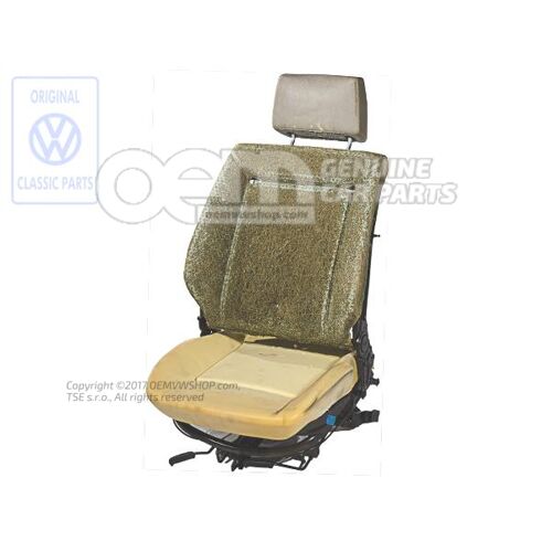 Sedadlo kompletné s operadlom a opierkou hlavy (bez poťahov)