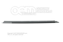 Chrómované tesnenie clony okna (1)