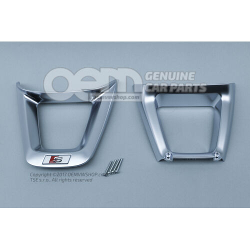 1 súprava clôn pre volant chróm 4M8419659B3Q7