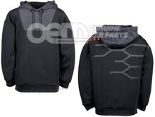 3A4084051B 041 Hooded sweatshirt, M, men's, Black, GTI Collection