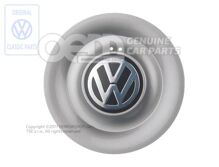 Krytka krytu náboja chrómové farby / čierna