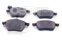 1 súprava brzd. obložení s indikáciou opotreb. pre kotúč. brzdu (1)