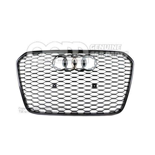 Maska chladiča čierno-lesklá