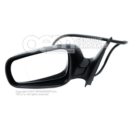 Vonkajšie zrkadlo (asférické širokouhlé) (elektricky nastaviteľné a vyhrievané) vonkajšie zrkadlo (asférické širokouhlé) (nastaviteľné zvnútra) saténovo čierna