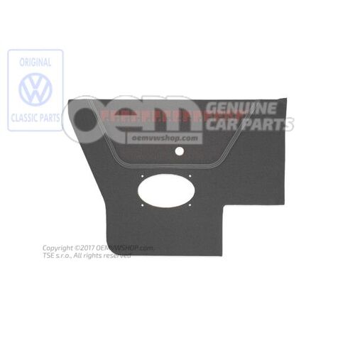 Bočné obloženie (látka) čierna / červená