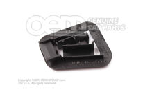 Rám saténový čierny