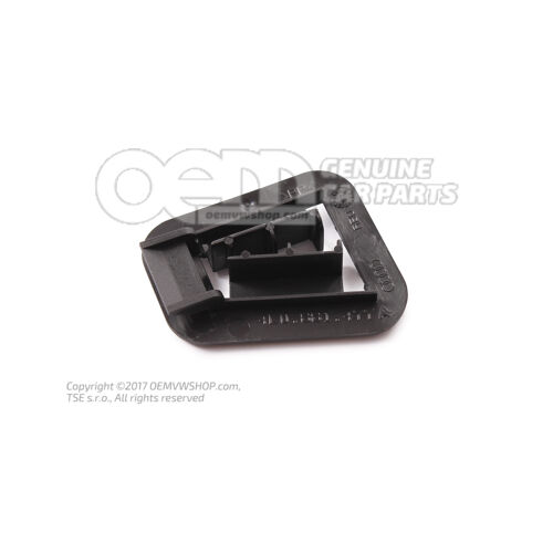 Rám saténový čierny