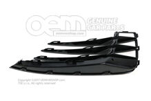 Vodiaca mriežka vzduchu saténová čierna (1)